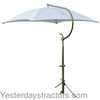 Oliver 1855 Tractor Umbrella with Frame & Mounting Bracket - White