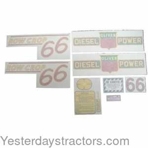 102809 Tractor Decal Set 102809