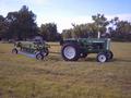 Todays featured picture is a Oliver 1950 With Plow