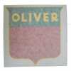 Oliver 1555 Oliver Decal Set, Shield, 1-7\8 inch Red, Vinyl