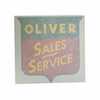 Oliver 880 Oliver Decal Set, Sales\Service, 4 inch, Vinyl