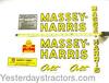 Massey Harris Colt Decal Set