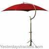 Massey Harris Pony Tractor Umbrella with Frame & Mounting Bracket - Red