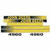 John Deere 4960 Hood Decal, 4960