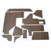 John Deere 4050 Upholstery Kit - 10 Piece Brown