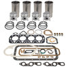 photo of For tractor models 65, 165 (G176 Continental Gas).Kit contains sleeves, Stepped head pistons, rings, pins and retainers, standard bore 3-37\64). Complete Gasket Set. Engine Bearings must be ordered separately. Does not include pin bushings.