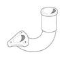 Ford Power Major Exhaust Elbow