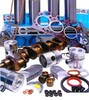 photo of Comprehensive Kit AD3-152  S  3 Cylinder DIESEL, 4 Ring Pistons, 3.6 inch bore MF148, MF235, MF245 from engine number 152UA391046DLS, MF250, MF550, MF154, MF254 (Landini). Including New Crankshaft- Kit Includes pistons, wrist pin bushings, piston rings, liners, con rod bearings, con rod lock nuts (where fitted), top and bottom gasket sets, main bearings, thrust washers, front and rear seals AND A NEW CRANKSHAFT. NOTE: BLOCKS are available for this engine - see part number ZZ50283.