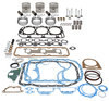 photo of Engine Overhaul Kit, 201 CID 3 Cylinder Diesel 4.4 inch standard bore. Contains standard pistons, rings, complete gasket kit, cam bearings, intake and exhaust valves, springs, valve keys. For tractor models (4000 6\1969-1975), (4600 1975-1981).