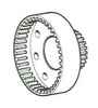John Deere 6400L Ring Gear
