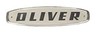 Oliver 880 Emblem, Front, Black Letters