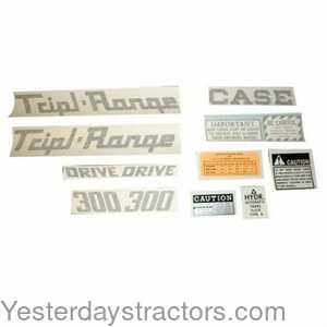 Case 300 Case 300 Decal Set 100386