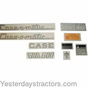 Case 600 Case Decal Set 100390