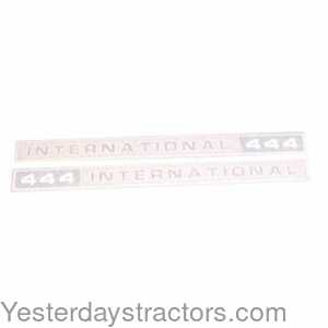 100975 International 444 Hoods Decal Set 100975