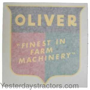 Oliver 80 Oliver Decal Set 102950