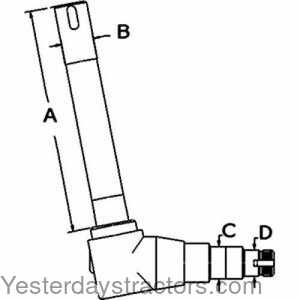 Ford 1120 Spindle - Right Hand 104512