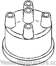 Minneapolis Moline M670 Distributor Cap 10P3022