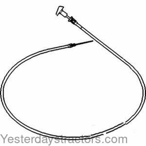 John Deere 3155 Fuel Cable 121220