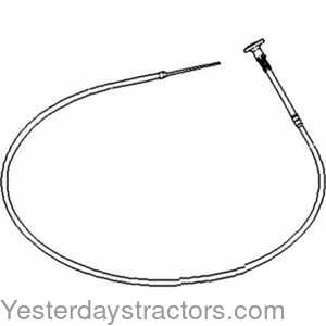 Massey Ferguson 365 Fuel Cable 121223