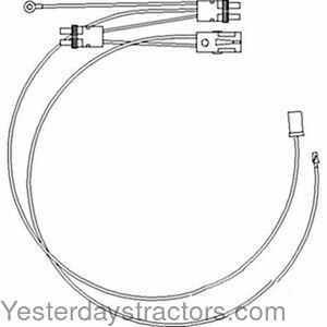 John Deere 4650 Pressure Switch Wiring Harness 125653