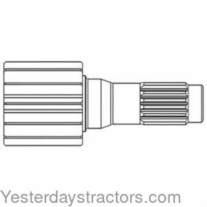 John Deere 4630 Pinion Shaft 126894