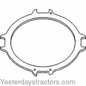 John Deere 8100 Seperator Reverse Brake Plate 127113