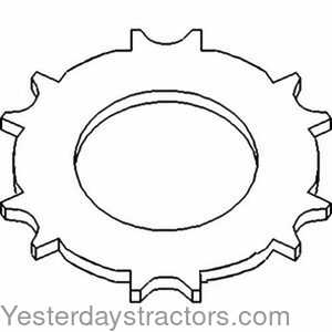 John Deere 6405 Clutch Plate - 4.500 inch I.D. 127118