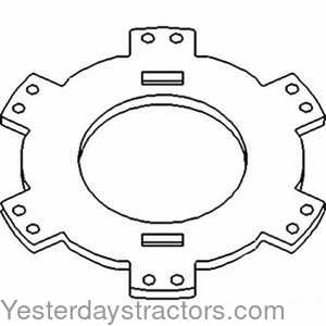 John Deere 6405 Clutch Plate 127124