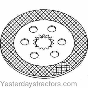 John Deere 7510 Brake Disc 127127