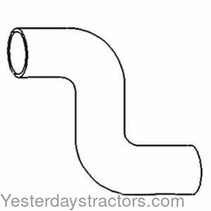 Ford 1110 Radiator Hose - Upper 128457