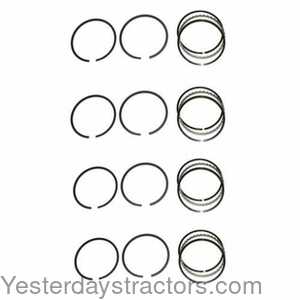 Farmall C Piston Ring Set - 3.1875 inch Bore - 4 Cylinder 128884