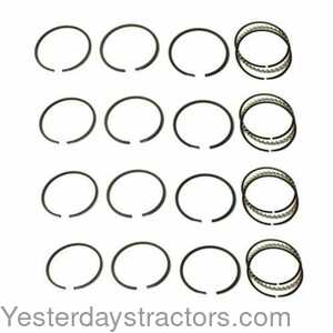 Ford 800 Piston Ring Set - 4.000 inch Overbore - 4 Cylinder 129003