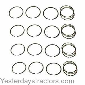 Ford Major Piston Ring Set - Standard - 4 Cylinder 129083