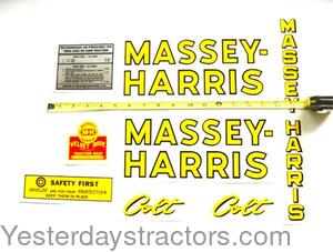 Massey Harris Colt Decal Set R1355