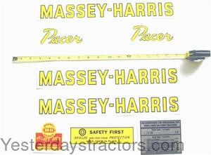 Massey Harris Pacer Decal Set R1357