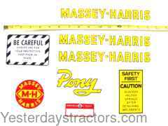 Massey Harris Pony Decal Set MHPONY