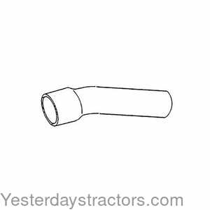 John Deere 4520 Radiator Hose - Upper 150810