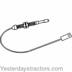 Massey Ferguson 398 Throttle Cable 151003