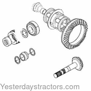 John Deere 5420 Bevel Gear and Pinion Kit 154548