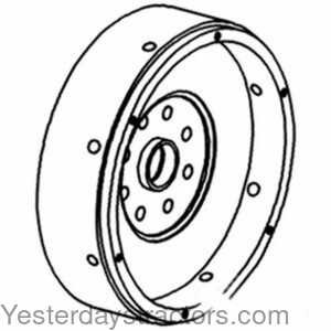 159127 Flywheel With Ring Gear 159127