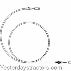 Ford 6640 Cable - Throttle 162000