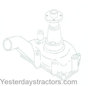 Oliver Super 66 Water Pump 162900AS