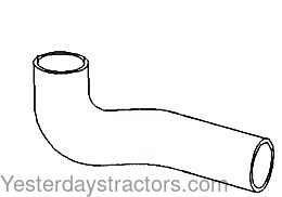 Massey Ferguson 399 Radiator Hose Upper 1695563M1