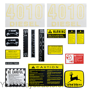 John Deere 4010 Decal Set R2609