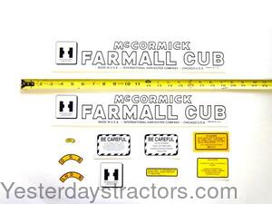 Farmall Cub Decal Set IHCCUB-LATE