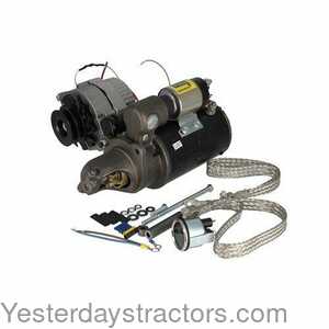 John Deere 3020 Alternator and Starter (Delco high torque) Conversion Kit - 24V to 12V 203384