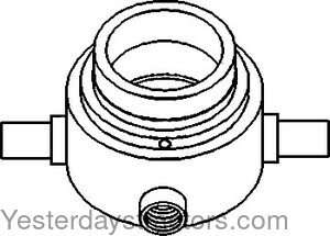 Oliver White 2 70 Clutch Bearing Carrier 303057364