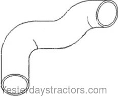 Massey Ferguson 2640 Radiator Hose Lower 3040882M92