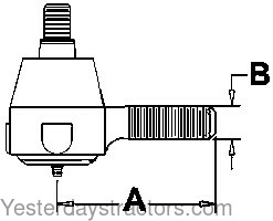 Farmall 444 Drag Link End 3045309R91