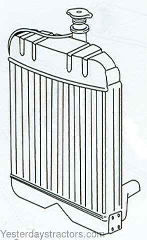 Oliver White 2 60 Radiator 31-2902313